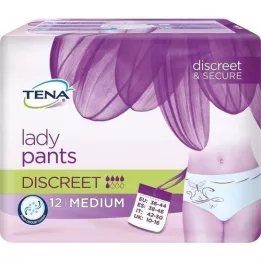 TENA LADY Bukser Diskret M, 12 stk