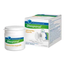 MAGNESIUM DIASPORAL 400 ekstra kapsler, 100 stk
