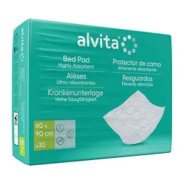 Alvita medisinsk pute 60x90 cm, 30 stk