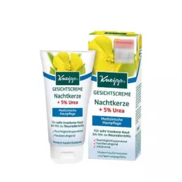 Kneipp Face Cream Night Candle + 5% Urea, 50 ml