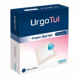 URGOTÜL Foam Border 10x10 cm bandasje, 10 stk