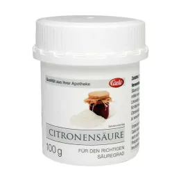 CITRONENSÄURE for mat Caelo HV-Pakke, 100 g