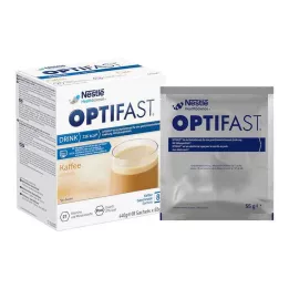 OPTIFAST hjemmedrikk kaffepulver, 8X55 g