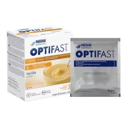 OPTIFAST hjemmekrem vaniljepulver, 8X55 g