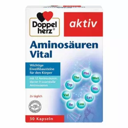 DOPPELHERZ Aminosyrer Vitale kapsler, 30 stk