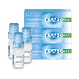 VISMED MULTI Øyedråper, 3X10 ml