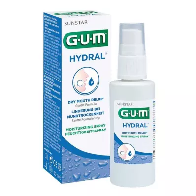 GUM HYDRAL Fuktighetsspray, 50 ml GUM HYDRAL Fuktighetsspray, 50 ml