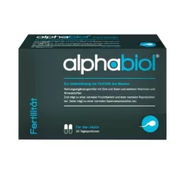 ALPHABIOL Fertilitet for menn kapsler, 60 stk