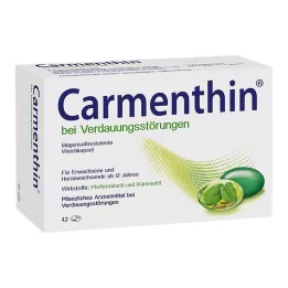 CARMENTHIN for fordøyelsessykdommer msr.Myke kapsler, 42 stk