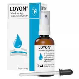 LOYON løsning for skjellende hudsykdommer, 50 ml