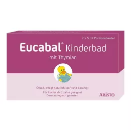 EUCABAL Barnebad med timian, 7X5 ml