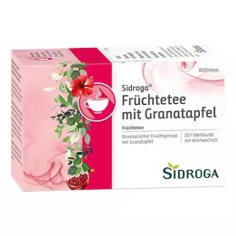 SIDROGA Wellness fruktte med granateplefilterpose, 20X2,0 g