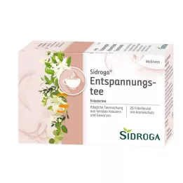SIDROGA Velvære avslappende tefilterposer, 20X1,75 g