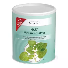 H&S Sitronmelisseblader løse, 50 g