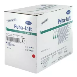 PEHA-TAFT Latex OP-Hansker Gr. 7.5, 50x2 stk