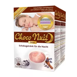 CHOCO NUIT Goodnight Chocolate Drink Pulver, 20 stk