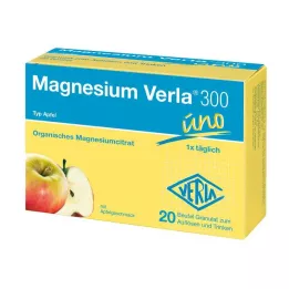 MAGNESIUM VERLA 300 Eplegranulat, 20 stk