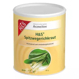 H&amp;S Ribwort groblad urt løs, 60 g