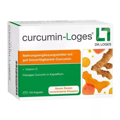 CURCUMIN-LOGES kapsler, 120 stk CURCUMIN-LOGES kapsler, 120 stk