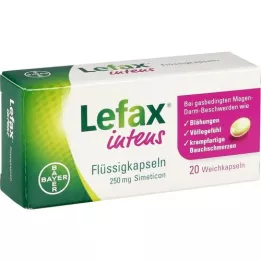 Lefax Intensitet flytende kapsler, 20 stk