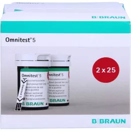 Omnite Test 5 Test Strips, 2x25 stk