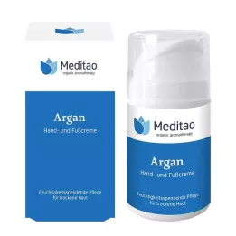 MEDITAO Argan hånd- og fotkrem, 50 ml