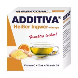 ADDITIVA varmt ingefær+oransje pulver, 120 g