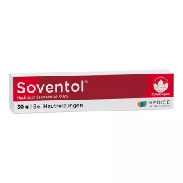 SOVENTOL Hydrokortisonacetat 0,5 % krem, 30 g