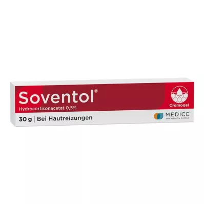 SOVENTOL Hydrokortisonacetat 0,5 % krem, 30 g SOVENTOL Hydrokortisonacetat 0,5 % krem, 30 g