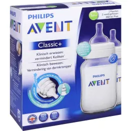 AVENT Classic+ flaske 260 ml 2-pakning, 2 stk