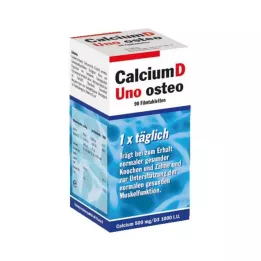 CALCIUM D Uno osteo filmdrasjerte tabletter, 90 stk