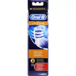 ORAL-B TriZone børstehoder, 3 stk