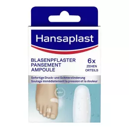 HANSAPLAST Blisterplaster liten, 6 stk
