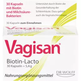 Vagisan Biotin-Lacto Capsules, 30 stk
