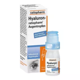 HYALURON-RATIOPHARM Øyedråper, 10 ml