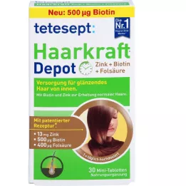Tetesept Hårete depot film tabletter, 30 stk