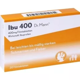 IBU 400 Dr.Mann Film -belagte tabletter, 20 stk