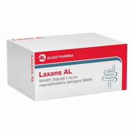 LAXANS AL gastroresistente belagte tabletter, 100 stk