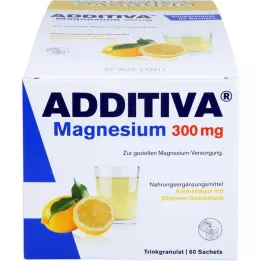 Additiva Magnesium 300 mg n pulver, 60 stk
