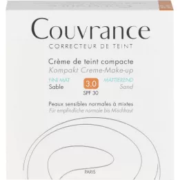 Avene Coufrance Compact Cream Makeup Matting Sand, 10 G
