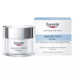 EUCERIN AQUAporin Active Cream normal til kombinert hud, 50 ml