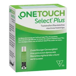 ONE TOUCH Velg Plus blodsukkerteststrimler, 50 stk