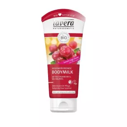 LAVERA Kroppsmelk organisk tranebær &amp; organisk arganolje, 200 ml