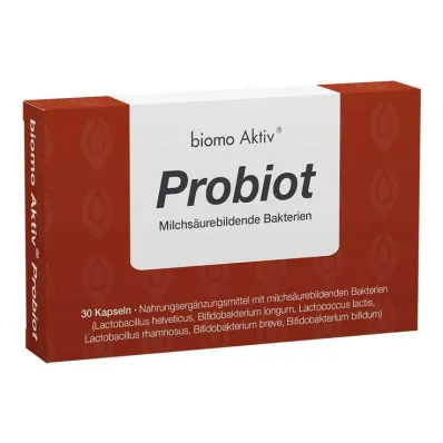 Biomo Active Probiot Kapsler, 30 stk Biomo Active Probiot Kapsler, 30 stk