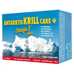 ANTARKTIS Krill Care kapsler, 60 stk