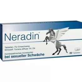 NERADIN tabletter, 20 stk