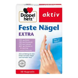 DOPPELHERZ Sterke negler ekstra kapsler, 30 stk