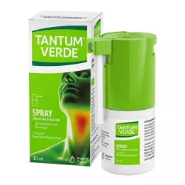 TANTUM VERDE 1,5 mg/ml spray for oral bruk, 30 ml