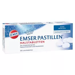 EMSER Pastiller uten mentol, 30 stk