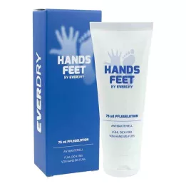 Everdry antibakteriell hånd og fotpleie lotion, 75 ml